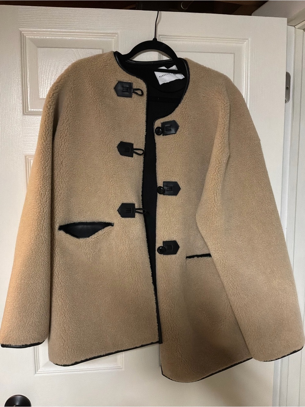 Rebecca minkoff jacket -Blend Toggle Coat in Camel